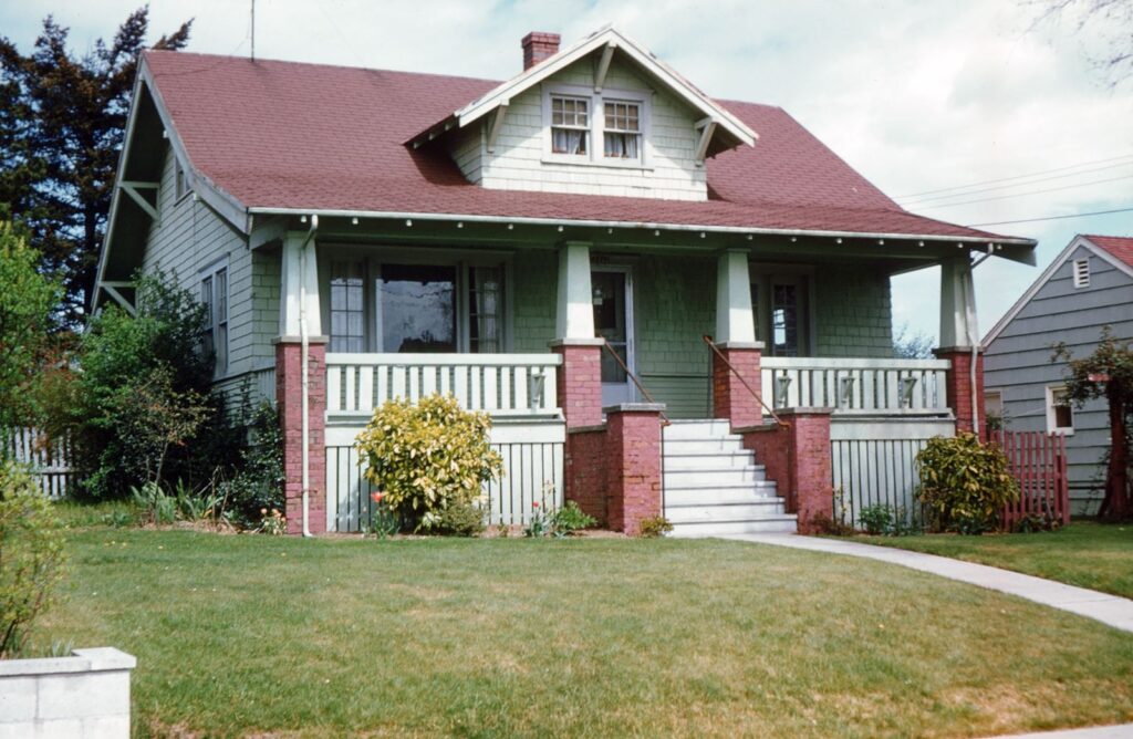 The house I grew up in on North 14th & Stevens Street, Tacoma